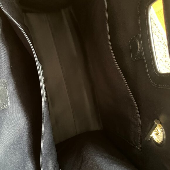 MAJE STUDIO - PURE LEATHER CITY BAG WITH DETACHABLE STRAP. 3 WAYS TO WEAR - NEW - Picture 8 of 9